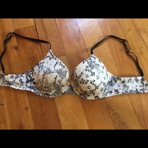 Victoria Secret Rhinestone Fairy Biofit Bra 36B